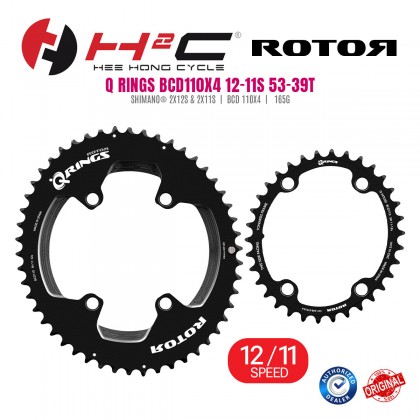 ROTOR Q RINGS BCD110X4 12-11S 53-39T