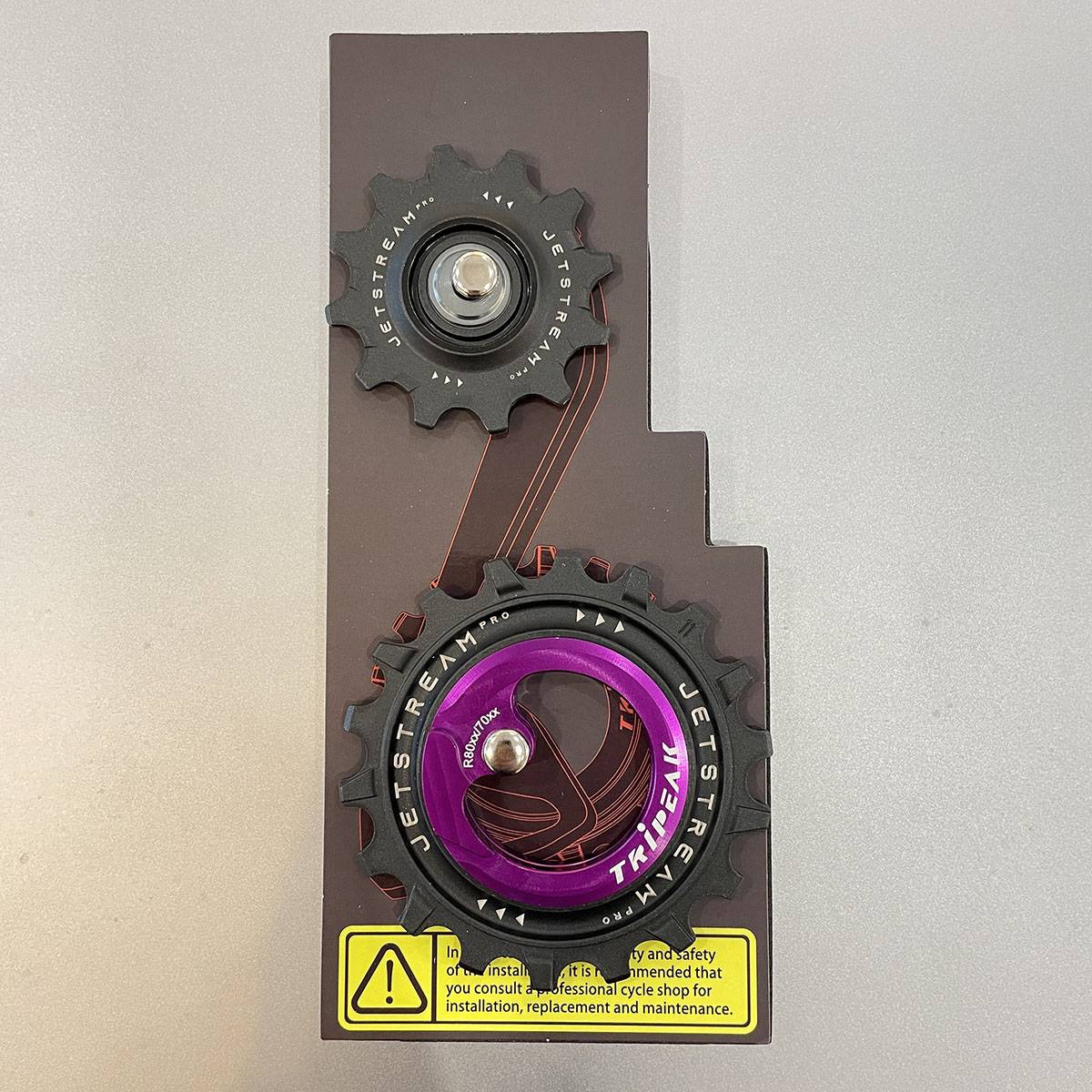 パーツ TRIPEAK Pulley Jetstream Tripeak Jetstream Pro Oversized Ceramic Jockey Wheel Pulley