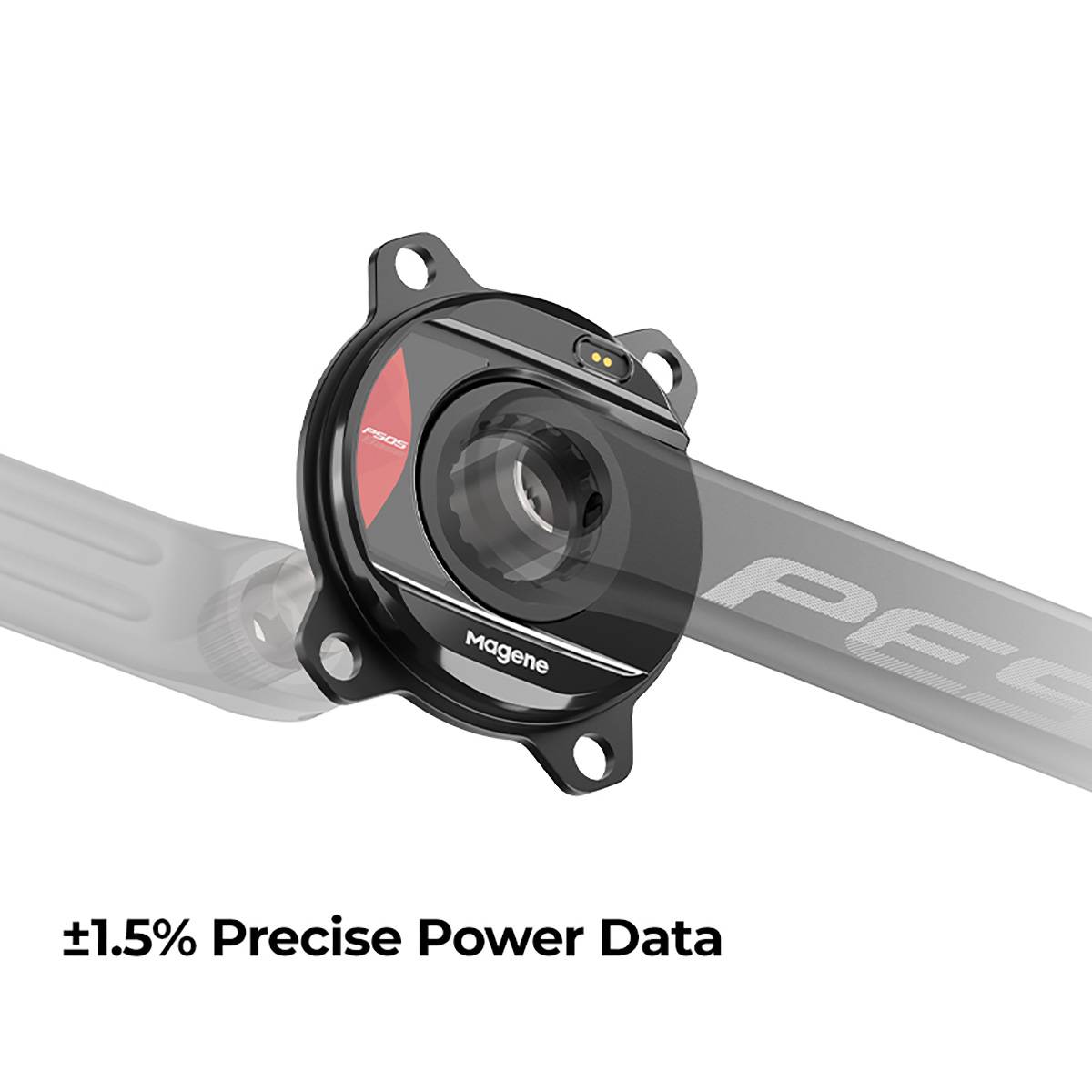 MAGENE PES P505 POWER METER CRANK SET 4 BOLT 110BCD 24mm Steel Spindle