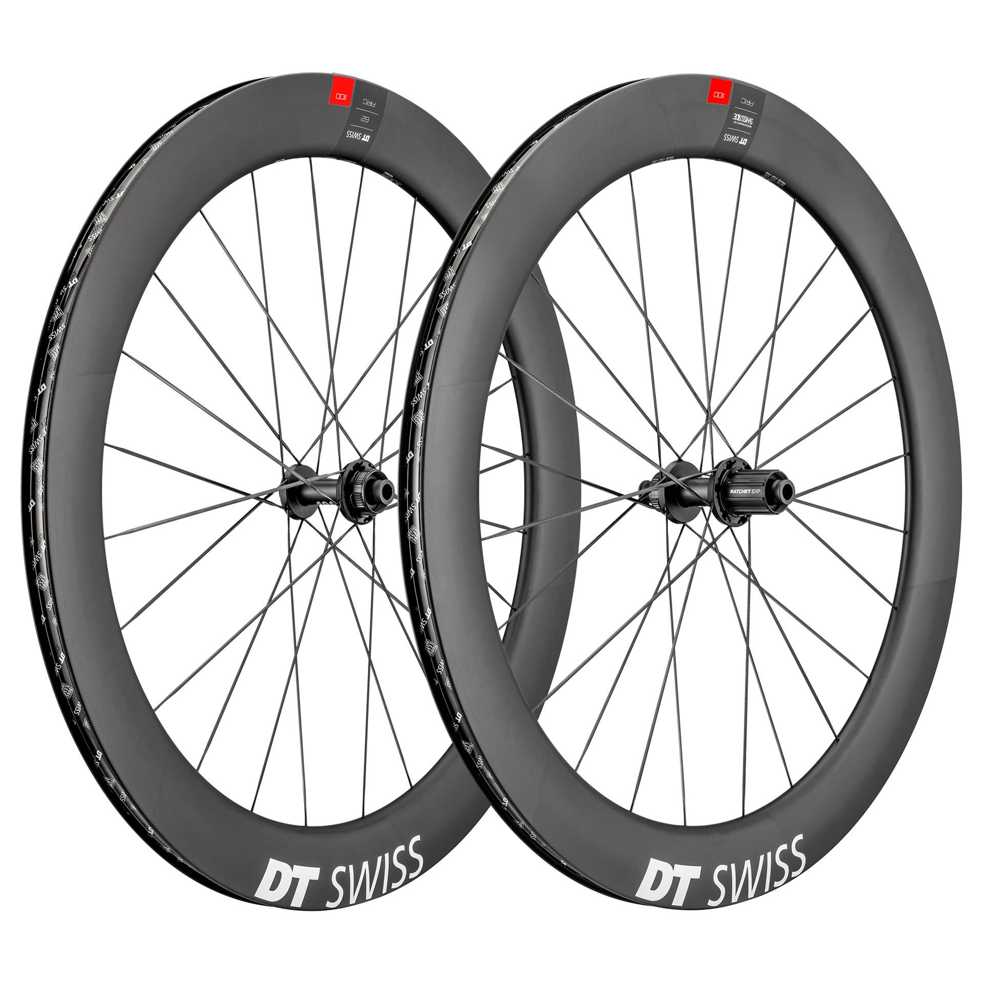 DT SWISS ARC 1100 DICUT® DB 62mm Tubeless Ready Carbon Wheelset