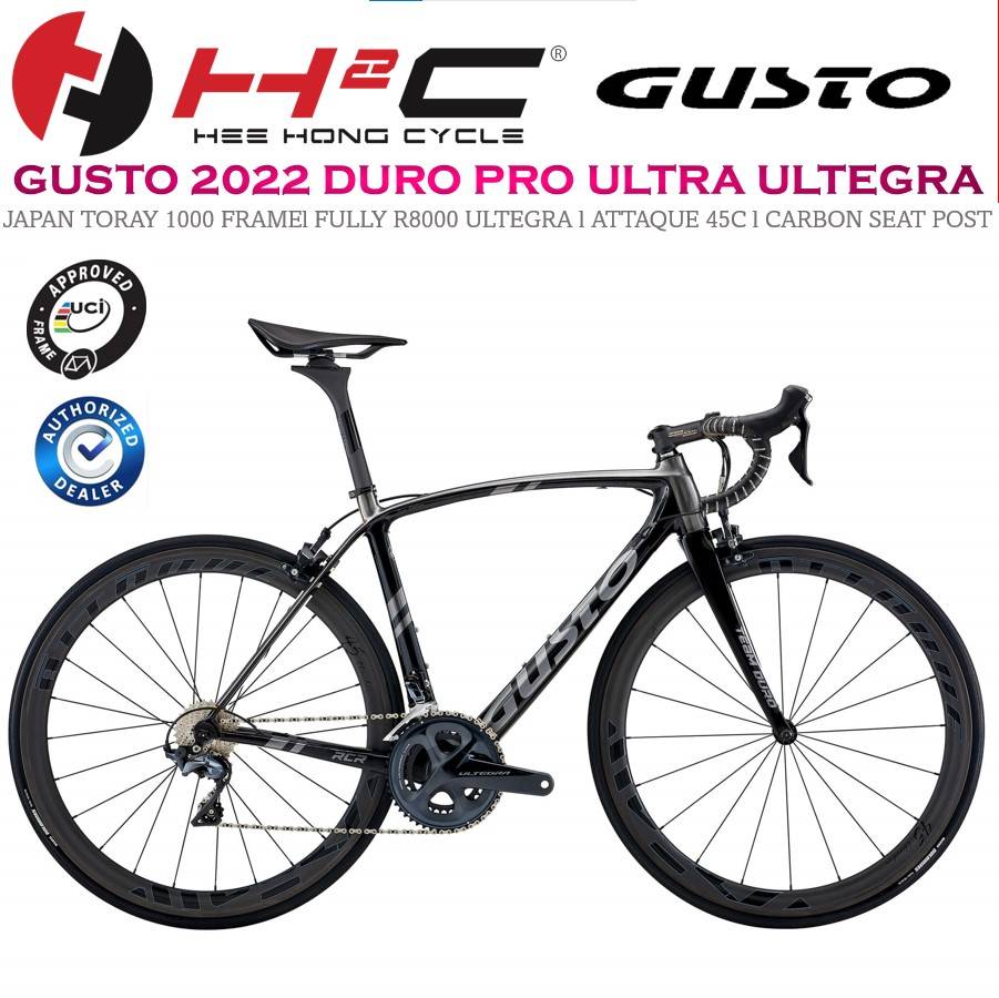 GUSTO 2022 TEAM DURO LIMITED & DURO PRO ULTRA Ultegra R8000 UCI 