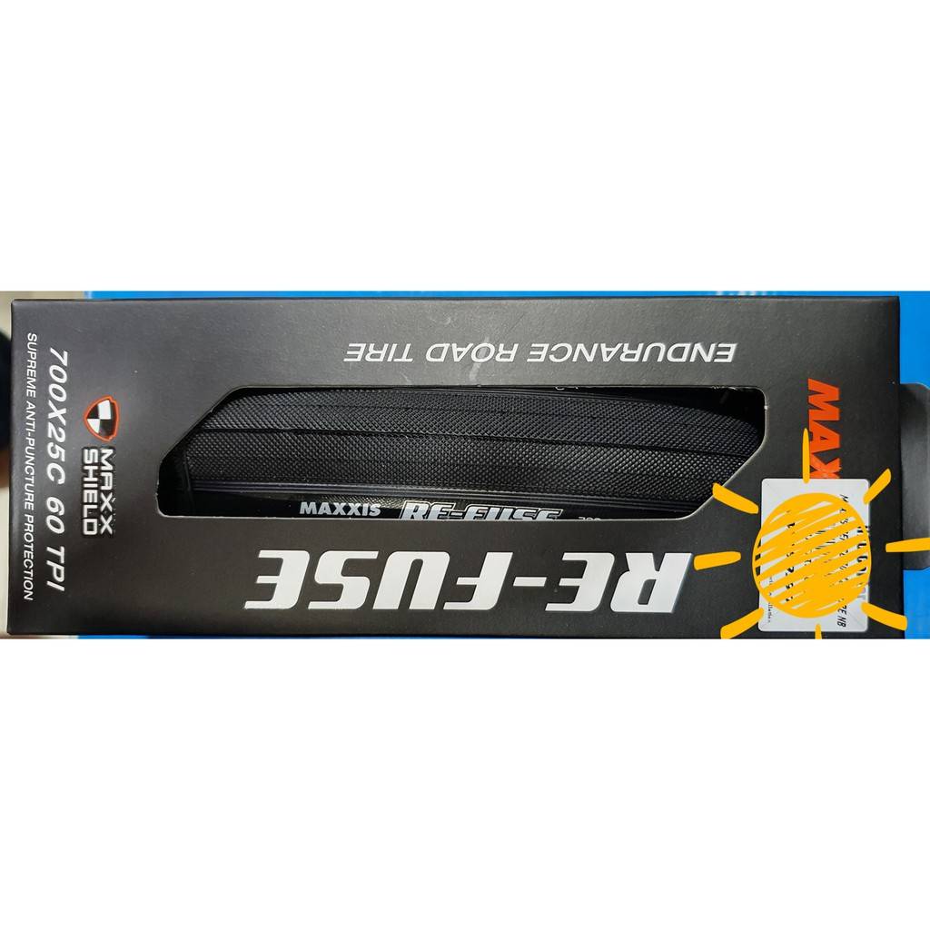 MAXXIS REFUSE 700*25c 60Tpi ROAD BIKE CLINCHER TIRE MADE IN TAIWAN