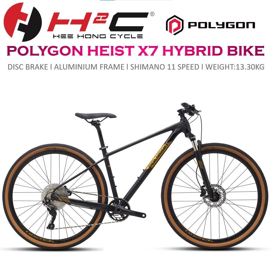 polygon hybrid bike