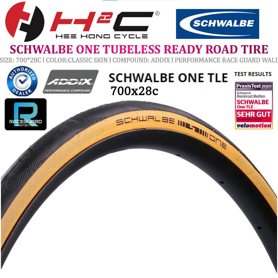 Pneumatico Schwalbe One Tubeless – 700x28, Tanwall, Pieghevole – Performance Addix - 4