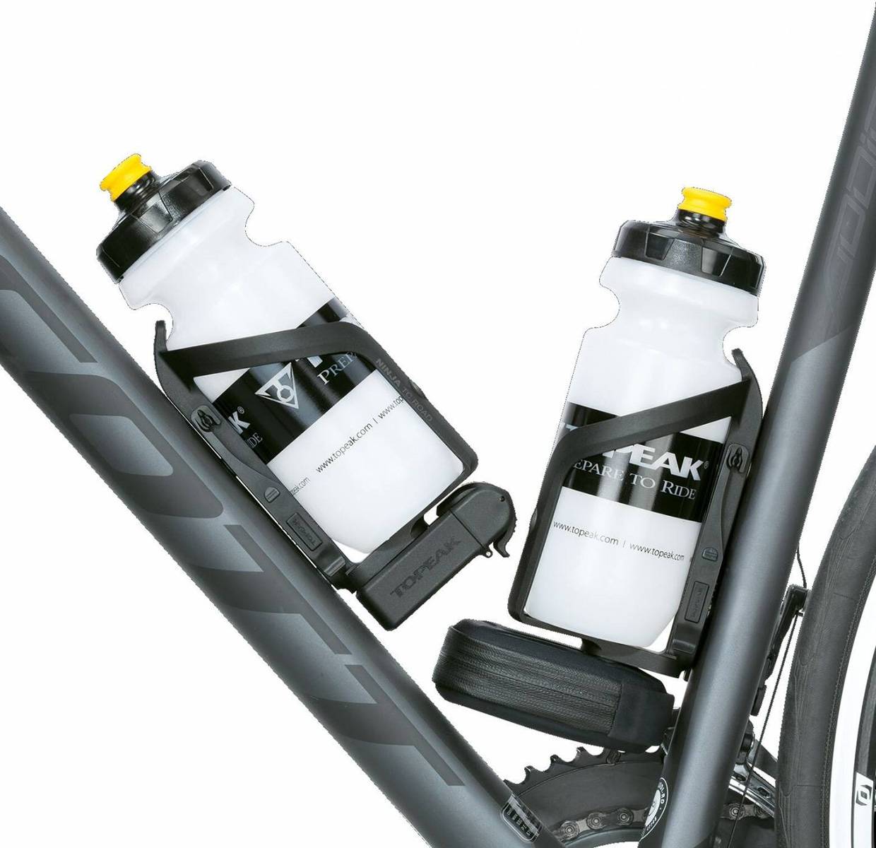 TOPEAK NINJA CAGE+ Water Bottles Cage TNJCGP Tire Levers Included