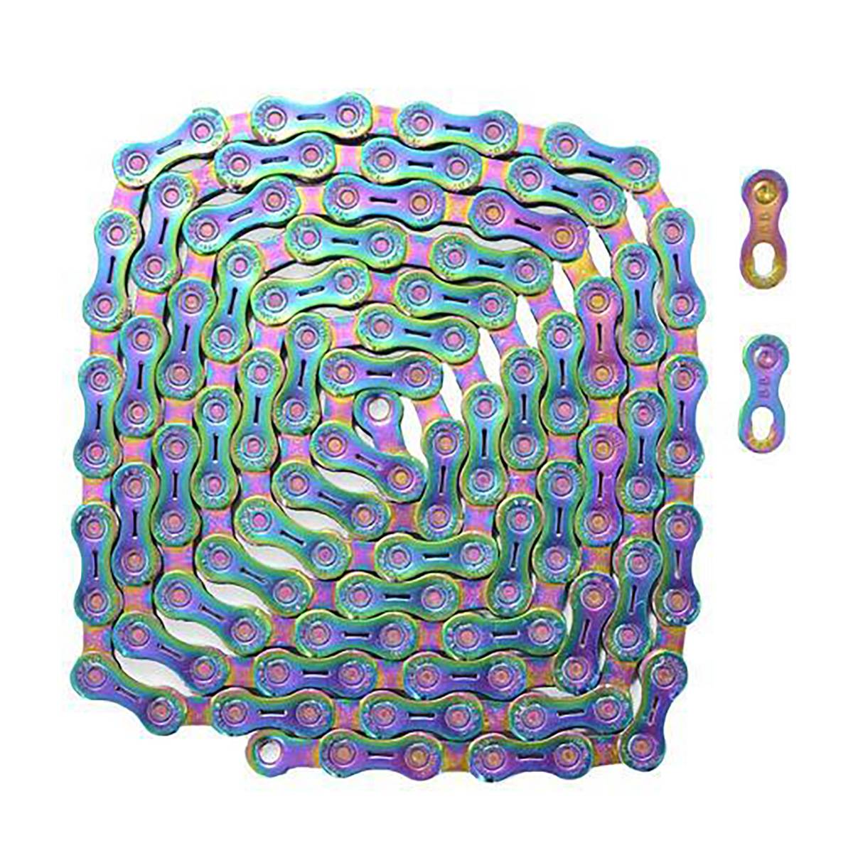 YBN SLA110TIC Rainbow Plating 11 Speed Bike Bicycle Chain