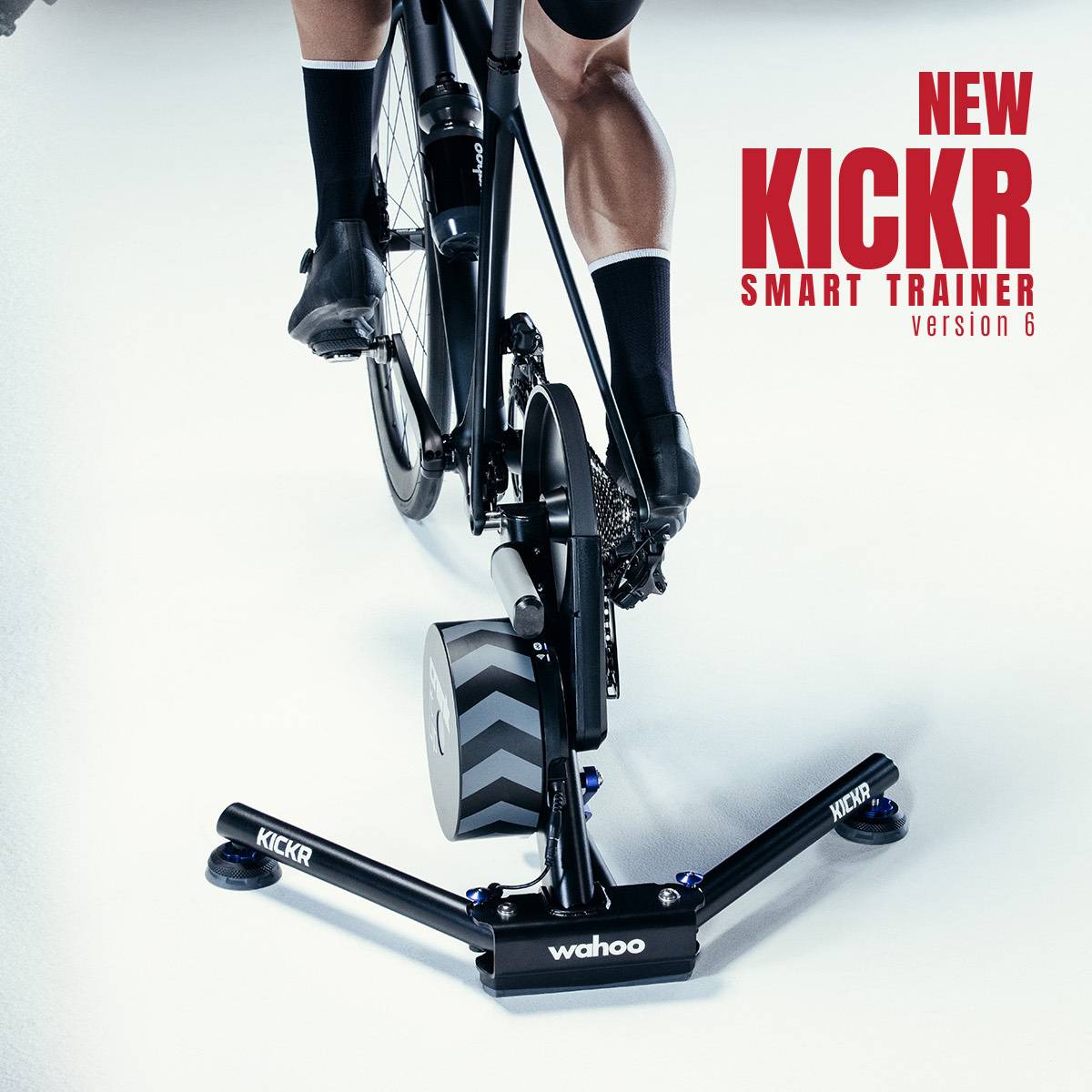 Wahoo KICKR Smart Trainer V6 Indoor Bicycle Trainer