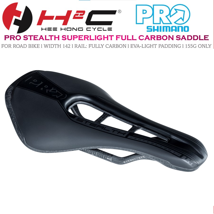 Shimano Pro Stealth Carbon Saddle Pro Stealth Superlight Carbon